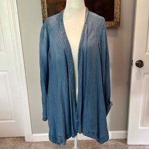 INTRO. Denim Jacket 2X Woman